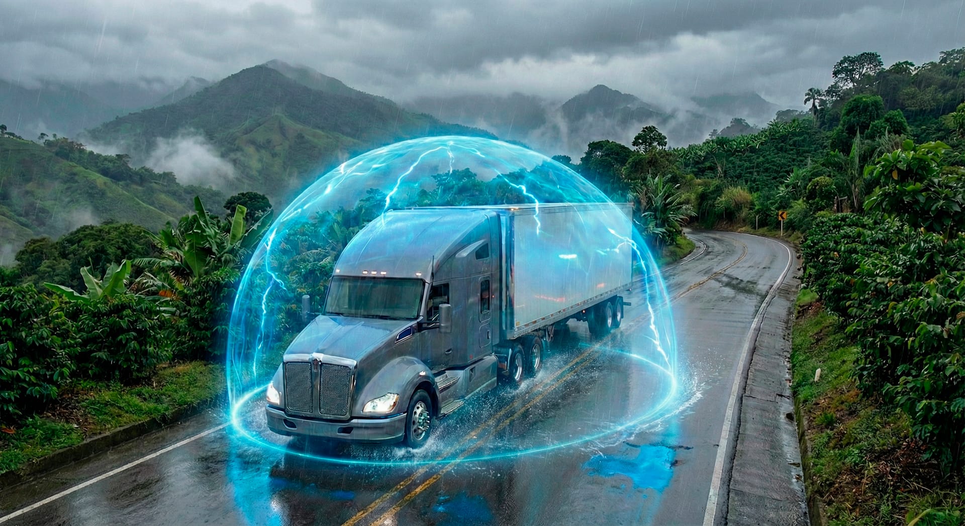 Transporte de carga y logística en diciembre enfrentando retos de seguridad y tráfico en Latinoamérica